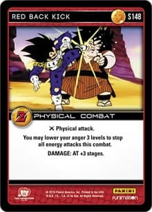 Red Back Kick - Panini: Awakening - Dragon Ball Z TCG card