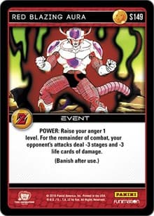 Red Blazing Aura - Panini: Awakening - Dragon Ball Z TCG card