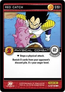 Red Catch - Panini: Awakening - Dragon Ball Z TCG card