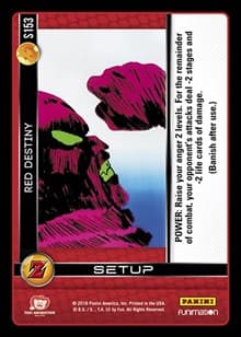 Red Destiny - Panini: Awakening - Dragon Ball Z TCG card