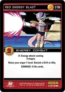 Red Energy Blast - Panini: Awakening - Dragon Ball Z TCG card