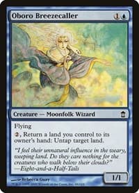 Oboro Breezecaller - Saviors of Kamigawa - Magic: The Gathering card