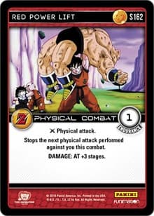Red Power Lift - Panini: Awakening - Dragon Ball Z TCG card