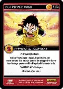 Red Power Rush - Panini: Awakening - Dragon Ball Z TCG card