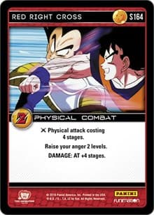 Red Right Cross - Panini: Awakening - Dragon Ball Z TCG card
