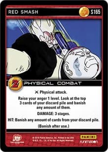 Red Smash - Panini: Awakening - Dragon Ball Z TCG card