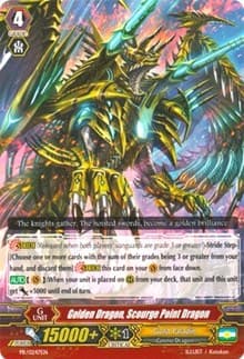 Golden Dragon, Scourge Point Dragon - Promo Cards - Cardfight Vanguard card