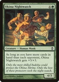 Okina Nightwatch - Saviors of Kamigawa - Magic: The Gathering card