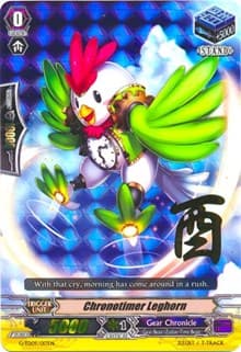 Chronotimer Leghorn (RRR Foil) - G-TD09: True Zodiac Time Beasts - Cardfight Vanguard card