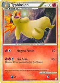 Typhlosion - 32/123 (Cosmos Holo) - Deck Exclusives - Pokemon card
