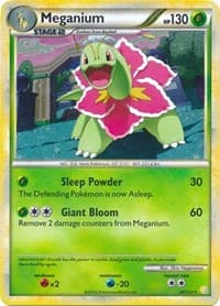 Meganium - 26/123 (Cosmos Holo) - Deck Exclusives - Pokemon card