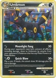 Umbreon - 10/90 (Cracked Ice Holo) - Deck Exclusives - Pokemon card