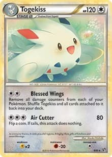 Togekiss - 9/90 (HGSS Undaunted) - Deck Exclusives - Pokemon card