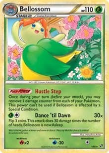 Bellossom - 1/90 (HGSS Undaunted) - Deck Exclusives - Pokemon card
