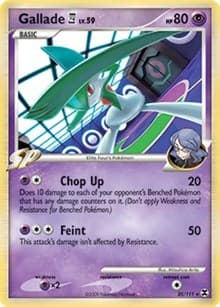 Gallade E4 - 20/111 (DPPt Rising Rivals) - Deck Exclusives - Pokemon card