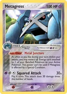 Metagross - 11/101 (EX Hidden Legends) - Deck Exclusives - Pokemon card