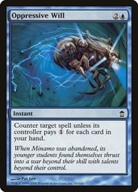 Oppressive Will - Saviors of Kamigawa - Magic: The Gathering card