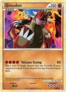 Groudon - 6/95 (Call of Legends) - Deck Exclusives - Pokemon card