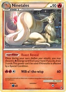 Ninetales - 17/95 (Call of Legends) - Deck Exclusives - Pokemon card