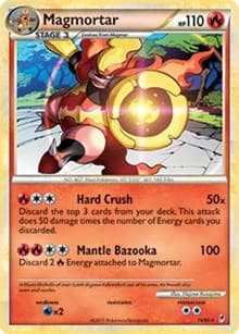 Magmortar - 16/95 (Call of Legends) - Deck Exclusives - Pokemon card