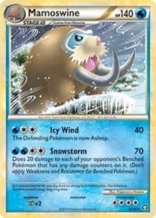 Mamoswine - 5/102 (Cracked Ice Holo) - Deck Exclusives - Pokemon card