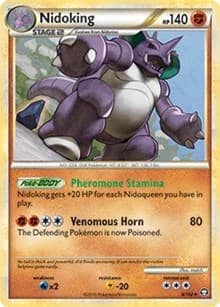 Nidoking - Deck Exclusives - Pokemon card