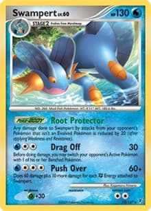 Swampert - 12/147 (DPPt Supreme Victors) - Deck Exclusives - Pokemon card