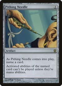 Pithing Needle - Saviors of Kamigawa - Magic: The Gathering card
