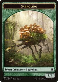 Saproling (016) // Saproling (017) Double-Sided Token - Commander 2016 - Magic: The Gathering card