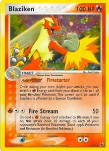 Blaziken (Holo) - EX Battle Stadium - Pokemon card