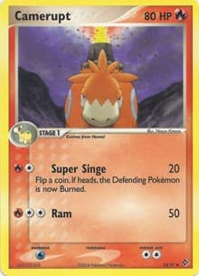 Camerupt - EX Battle Stadium - Pokemon card