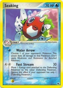 Seaking - EX Battle Stadium - Pokemon card