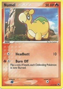 Numel (61) - EX Battle Stadium - Pokemon card