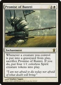 Promise of Bunrei - Saviors of Kamigawa - Magic: The Gathering card