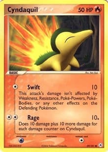 Cyndaquil - EX Battle Stadium - Pokemon card