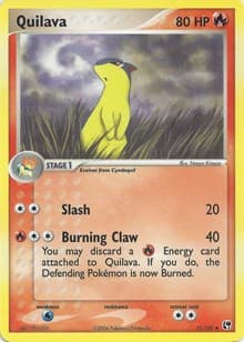 Quilava - EX Battle Stadium - Pokemon card