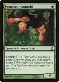 Promised Kannushi - Saviors of Kamigawa - Magic: The Gathering card