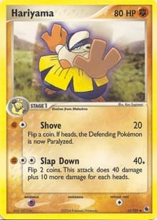 Hariyama - EX Battle Stadium - Pokemon card