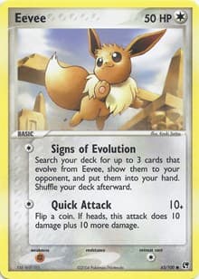 Eevee - EX Battle Stadium - Pokemon card