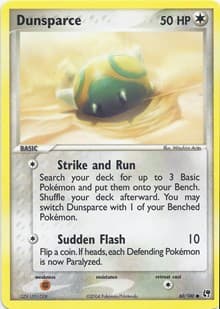 Dunsparce - EX Battle Stadium - Pokemon card