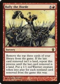 Rally the Horde - Saviors of Kamigawa - Magic: The Gathering card
