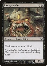 Razorjaw Oni - Saviors of Kamigawa - Magic: The Gathering card