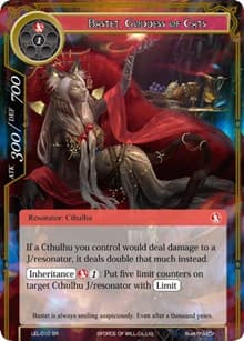 Bastet, Goddess of Cats - Legacy Lost - Force of Will card