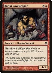 Ronin Cavekeeper - Saviors of Kamigawa - Magic: The Gathering card