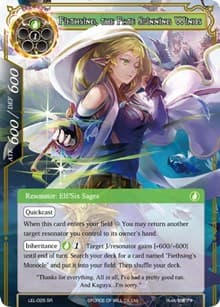 Fiethsing, the Fate Spinning Winds - Legacy Lost - Force of Will card