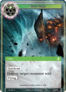 Gale Force - Legacy Lost - Force of Will card