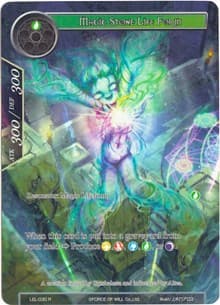 Magic Stone Life Form (Full Art) - Legacy Lost - Force of Will card