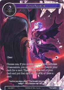 Fated Reunion (Full Art) - Legacy Lost - Force of Will card