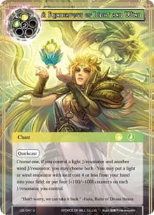 A Rendezvous of Light and Wind - Legacy Lost - Force of Will card