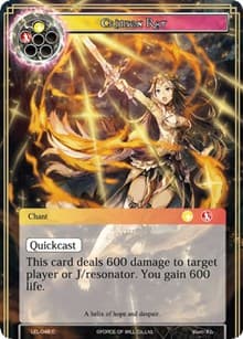 Crimson Ray - Legacy Lost - Force of Will card